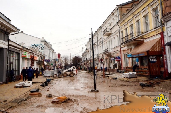 Центр Симферополя продолжает преображаться (ФОТОРЕПОРТАЖ) - «Политика Крыма»