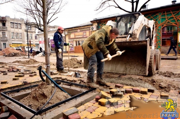 Центр Симферополя продолжает преображаться (ФОТОРЕПОРТАЖ) - «Политика Крыма»