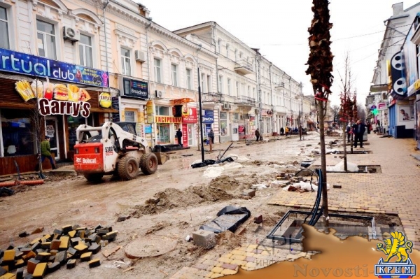 Центр Симферополя продолжает преображаться (ФОТОРЕПОРТАЖ) - «Политика Крыма»