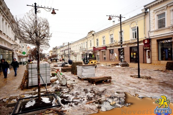 Центр Симферополя продолжает преображаться (ФОТОРЕПОРТАЖ) - «Политика Крыма»