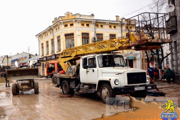 Центр Симферополя продолжает преображаться (ФОТОРЕПОРТАЖ) - «Политика Крыма»