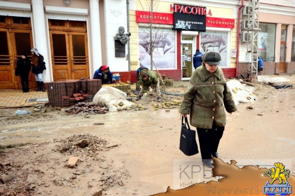 Центр Симферополя продолжает преображаться (ФОТОРЕПОРТАЖ) - «Политика Крыма»