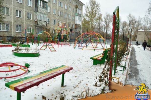 Крыму выделят 433 миллионов рублей на обустройство придомовых территорий