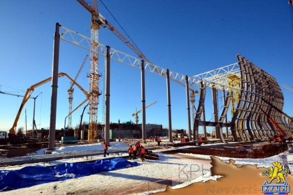 Новый аэровокзальный комплекс в Симферополе приобретает контуры «Крымской волны» (ФОТОРЕПОРТАЖ) - «Экономика Крыма» Новый аэровокзальный комплекс в Симферополе приобретает контуры «Крымской волны» (ФОТОРЕПОРТАЖ) - «Экономика Крыма»
