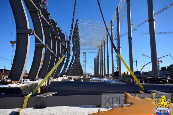 Новый аэровокзальный комплекс в Симферополе приобретает контуры «Крымской волны» (ФОТОРЕПОРТАЖ) - «Экономика Крыма» Новый аэровокзальный комплекс в Симферополе приобретает контуры «Крымской волны» (ФОТОРЕПОРТАЖ) - «Экономика Крыма»