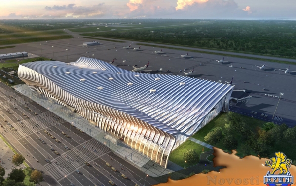Новый аэровокзальный комплекс в Симферополе приобретает контуры «Крымской волны» (ФОТОРЕПОРТАЖ) - «Экономика Крыма» Новый аэровокзальный комплекс в Симферополе приобретает контуры «Крымской волны» (ФОТОРЕПОРТАЖ) - «Экономика Крыма»