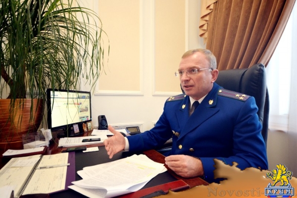 Зампрокурора Крыма: За два года в республике работы меньше не стало - «Интервью»