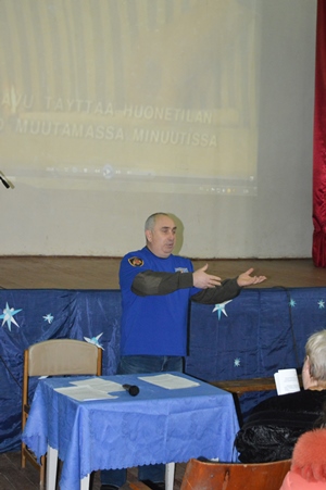 В поселке Солнечногорское (городской округ Алушта) состоялось выездное обучающее занятие для населения по пожарной безопасности - «МЧС»