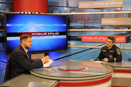 «КРЫМ-СПАС» в эфире телеканала «ТВ FM» о подготовке к летнему курортному сезону 2017 года - «МЧС»