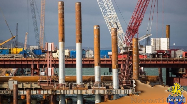 #Стройкавека: что было сделано в 2016 году для строительства моста в Крым (ФОТО) - «Экономика Крыма»