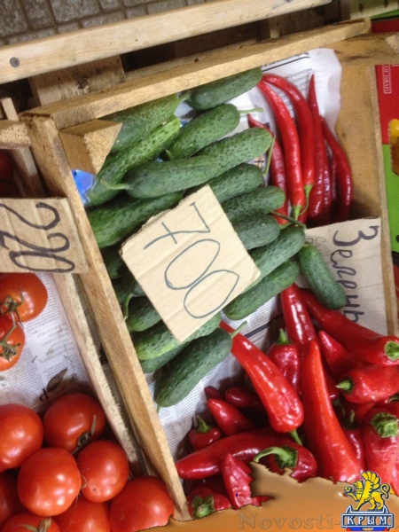 В Ялте огурцы продают по 700-800 рублей за килограмм - «Новости Крыма»