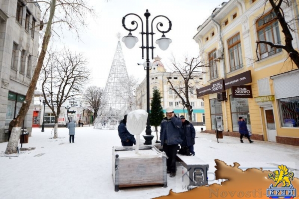 Подрядчик реконструкции центра Симферополя исправит все недоработки в 10-дневный срок, когда установится подходящая погода (ФОТО, ВИДЕО) - «Общество Крыма»