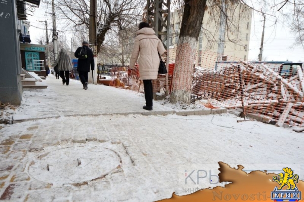 Подрядчик реконструкции центра Симферополя исправит все недоработки в 10-дневный срок, когда установится подходящая погода (ФОТО, ВИДЕО) - «Общество Крыма»