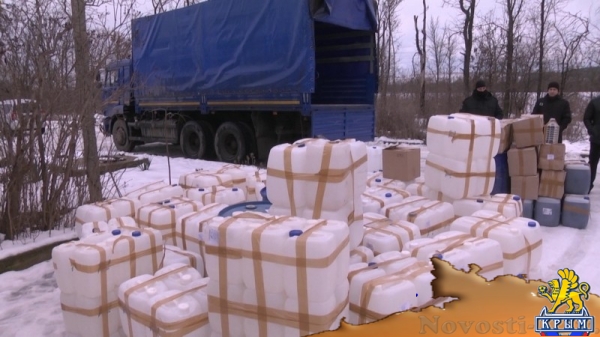Сотрудники крымской полиции в ходе расследования уголовного дела изъяли более 100 тонн спирта (ФОТО) - «Общество Крыма» Сотрудники крымской полиции в ходе расследования уголовного дела изъяли более 100 тонн спирта (ФОТО) - «Общество Крыма»