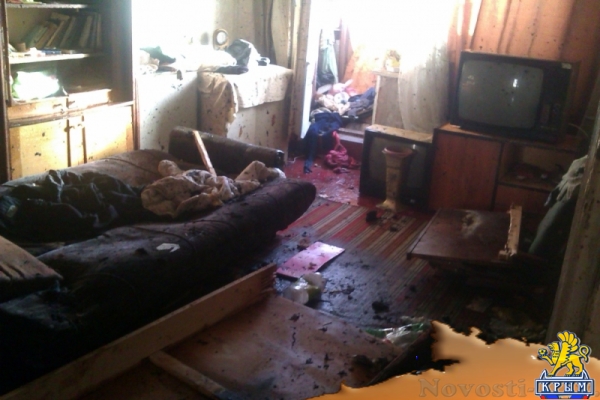 В Керчи при тушении пятиэтажки спасли двух человек (ФОТО) - «Симферополь»