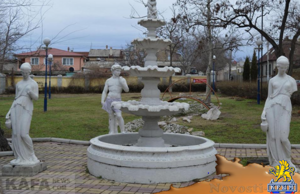 В Феодосии статуе греческого бога надели семейные трусы (ФОТОФАКТ) - «Симферополь» В Феодосии статуе греческого бога надели семейные трусы (ФОТОФАКТ) - «Симферополь»