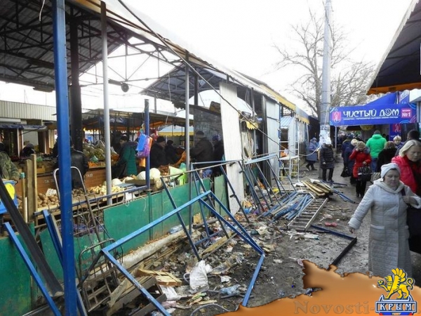 Владелец микрорынка в Симферополе самостоятельно демонтировал свои объекты - «Новости Крыма»