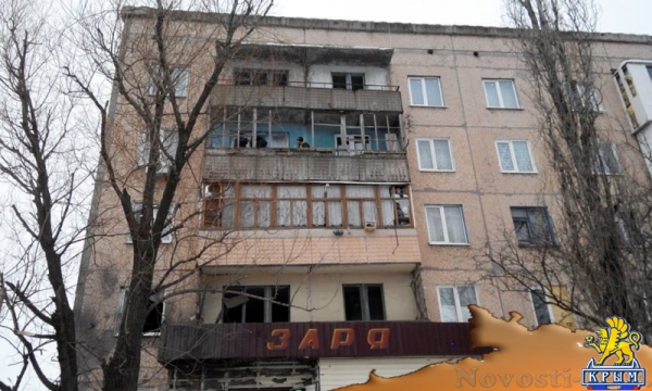 Украинские каратели подвергли ожесточенному артиллерийскому обстрелу мирный луганский город Брянка (ФОТОРЕПОРТАЖ) - «Происшедствия Крыма»