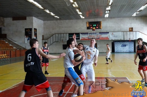 Крымские баскетболисты дважды победили гостей из Краснодара в Студенческой лиге ВТБ (ФОТО) - «Спорт Крыма»
