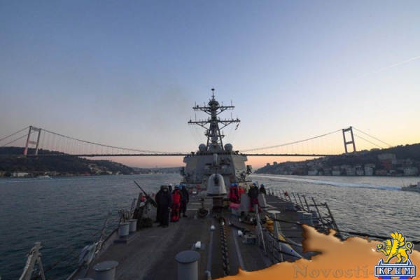Эсминец США Porter вошел в Черное море - «Новости Крыма» Эсминец США Porter вошел в Черное море - «Новости Крыма»