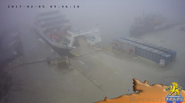 Керченская переправа закрыта - «Керчь»