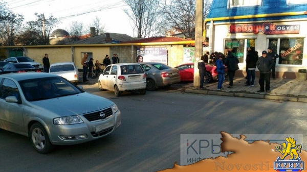 Lamborghini разбилась о Matiz в Симферополе (ФОТО) - «Спорт Крыма»