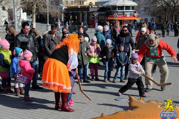 Масленица в Севастополе: песни, танцы, конкурсы и хороводы (ФОТО)  - «Общество»