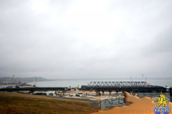 Подготовка к монтажу арок пролетов Крымского моста продолжается - «Новости Крыма»