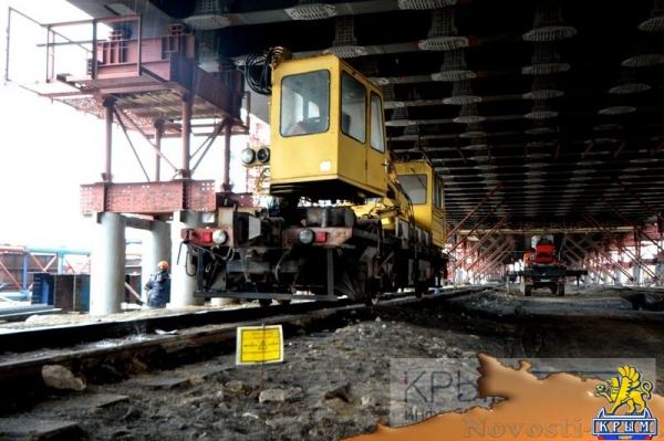 Подготовка к монтажу арок пролетов Крымского моста продолжается - «Новости Крыма»