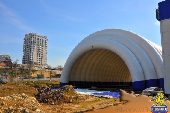 В Загородной балке надули каток В Загородной балке надули каток