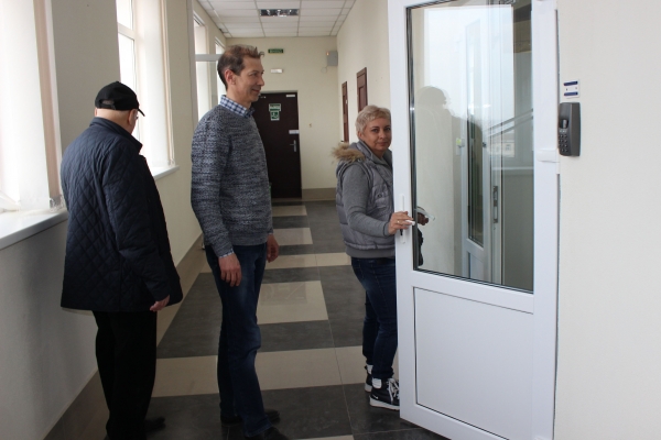 Представители Общественного совета при Госкомрегистре осмотрели новые помещения центрального аппарата ведомства и пообщались с трудовым коллективом - «Госкомрегистр»