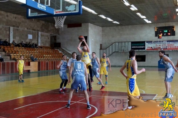 Ялтинская «Волна» стала единоличным лидером мужского баскетбольного чемпионата Крыма (ФОТО) - «Спорт Крыма»
