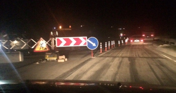 С вечера 9 марта участок трассы Симферополь-Севастополь перекрыт для транспорта (ФОТО)  - «Новости Севастополя»
