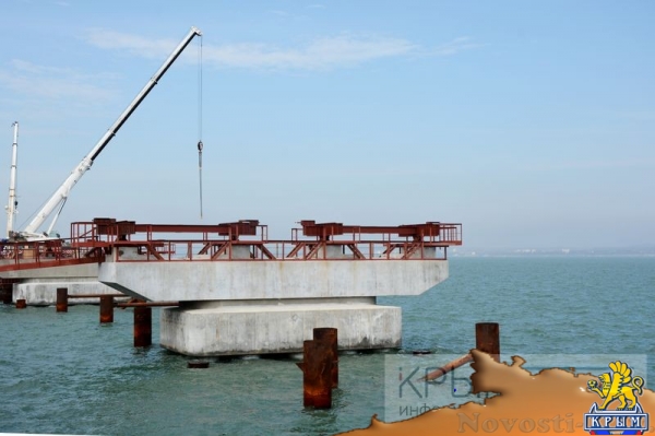 Строительству Крымского моста год (ФОТОРЕПОРТАЖ) - «Возвращение в Россию»