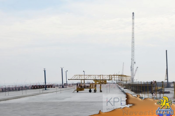 Строительству Крымского моста год (ФОТОРЕПОРТАЖ) - «Возвращение в Россию»