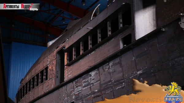 На «Заливе» строят круизное судно - «Керчь» На «Заливе» строят круизное судно - «Керчь»