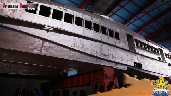 На «Заливе» строят круизное судно - «Керчь» На «Заливе» строят круизное судно - «Керчь»