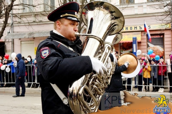 Симферополь отметил третью годовщину Крымской весны (ФОТО, ВИДЕО) - «Общество Крыма»