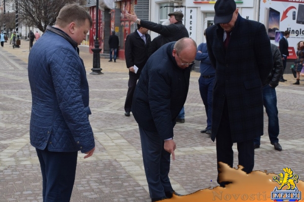 Эксперты через месяц вынесут вердикт о качестве материалов, использованных при реконструкции центра Симферополя (ФОТО) - «Общество Крыма»