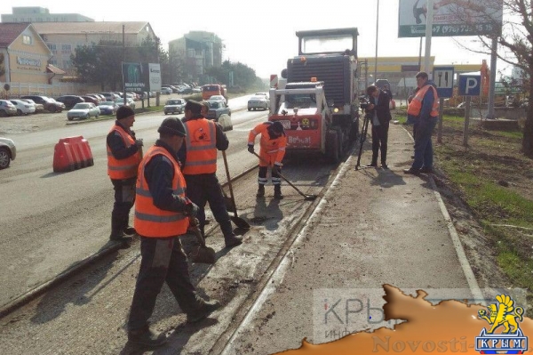 Ремонт почти 100 км крымских дорог завершится к апрелю (ФОТО) - «Общество Крыма»