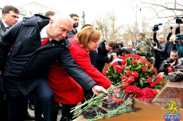 Симферополь отметил третью годовщину Крымской весны (ФОТО, ВИДЕО) - «70 лет Победы»