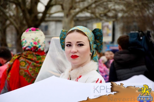 Симферополь отметил третью годовщину Крымской весны (ФОТО, ВИДЕО) - «70 лет Победы»