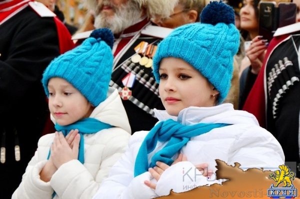 Симферополь отметил третью годовщину Крымской весны (ФОТО, ВИДЕО) - «70 лет Победы»