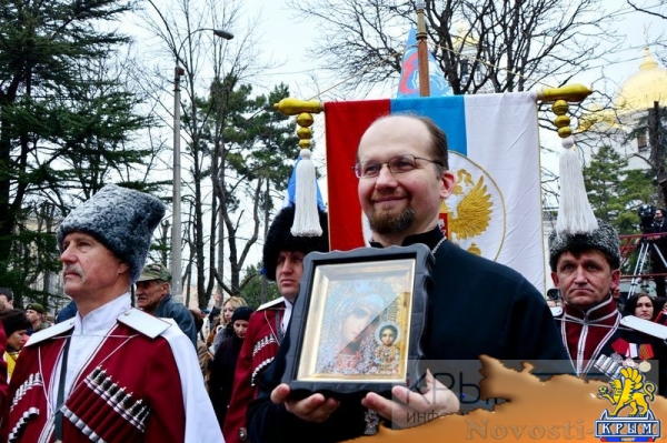 Симферополь отметил третью годовщину Крымской весны (ФОТО, ВИДЕО) - «70 лет Победы»