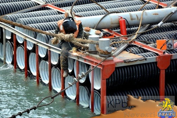 Строительству Крымского моста год (ФОТОРЕПОРТАЖ) - «70 лет Победы»