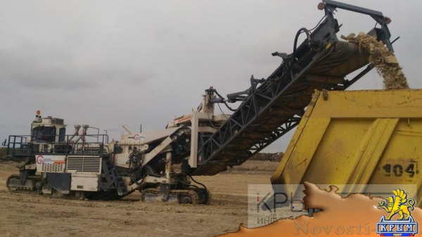 Строители приступили к масштабным земляным работам на участке объездной Симферополя Дубки – Левадки (ФОТО, ВИДЕО) - «Экономика Крыма»