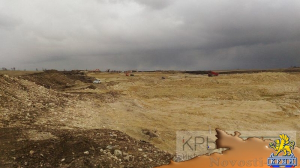 Строители приступили к масштабным земляным работам на участке объездной Симферополя Дубки – Левадки (ФОТО, ВИДЕО) - «Экономика Крыма»