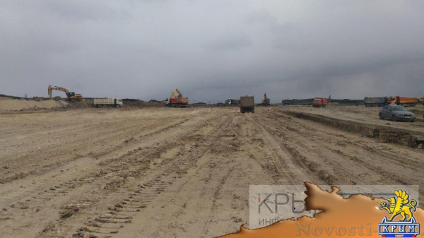 Строители приступили к масштабным земляным работам на участке объездной Симферополя Дубки – Левадки (ФОТО, ВИДЕО) - «Экономика Крыма»