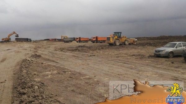 Строители приступили к масштабным земляным работам на участке объездной Симферополя Дубки – Левадки (ФОТО, ВИДЕО) - «Экономика Крыма»