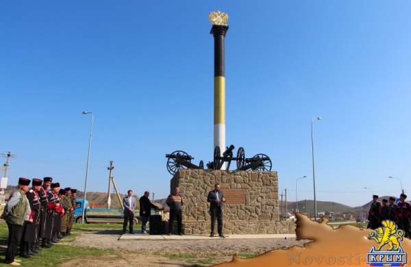 Русский меценат подарил Судаку грандиозную стелу в память героев русско-турецких войн (ФОТО) - «Общество Крыма»